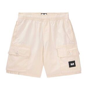 Weekend Offender Mens Scopello Sharp Cargo Shorts / Cream